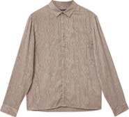 John Varvatos Hickory Button-Up Shirt