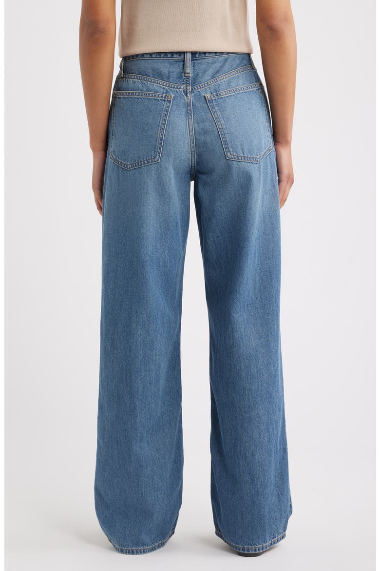Airy Denim The Perfect Vintage High Waist Wide Leg Jeans, Alternate, color, SOLSTICE WASH