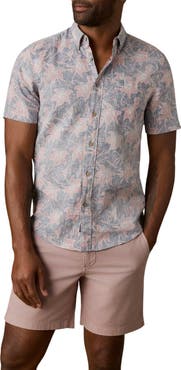 Faherty Breeze Short Sleeve Button-Down Shirt