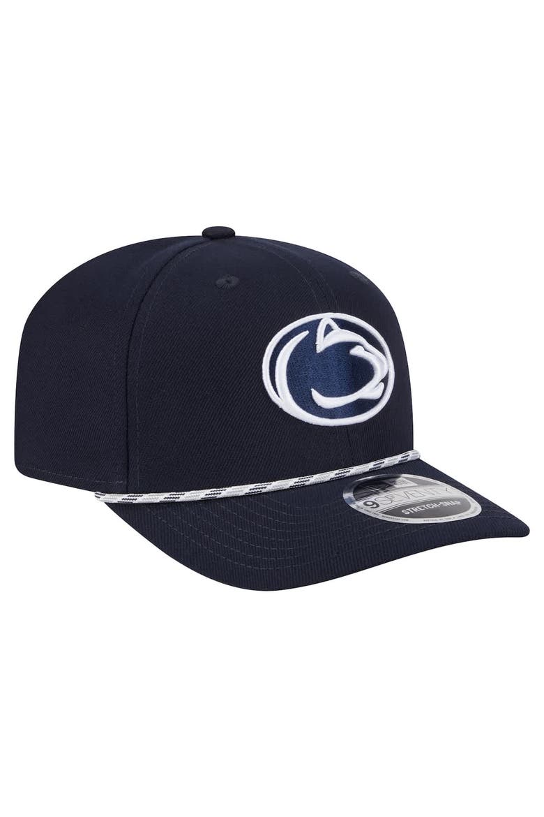 Men's New Era Navy Penn State Nittany Lions Game Day Multi-Rope 9SEVENTY Stretch-Snap Hat, Alternate, color, Navy