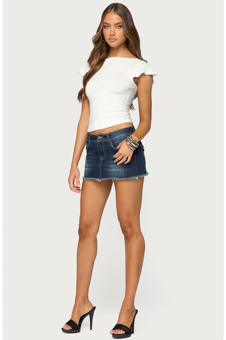 Kandance Flutter T-Shirt, Alternate, color, WHITE