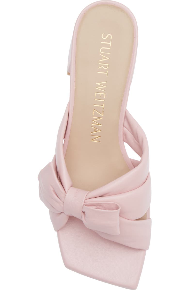 Stuart Weitzman Sofia Bow Sandal, Alternate, color, Ballet Leather