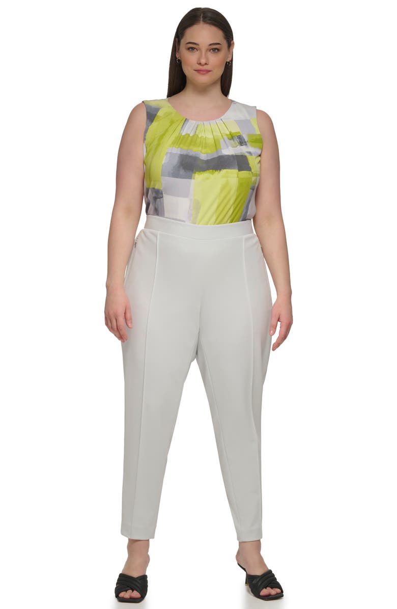 Calvin Klein Slim Fit Pants, Alternate, color, Galaxy