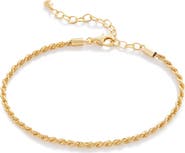 Monica Vinader Rope Chain Bracelet