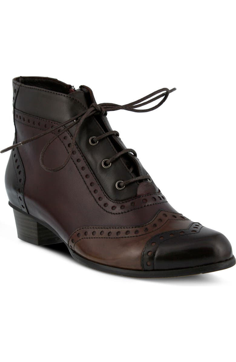 Spring Step Heroic Bootie, Main, color, Brown Multi Leather