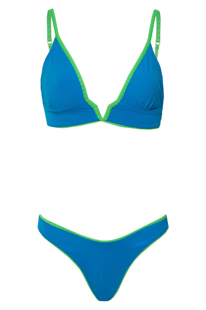 Splendor Bikini Bottoms, Alternate, color, GREEN
