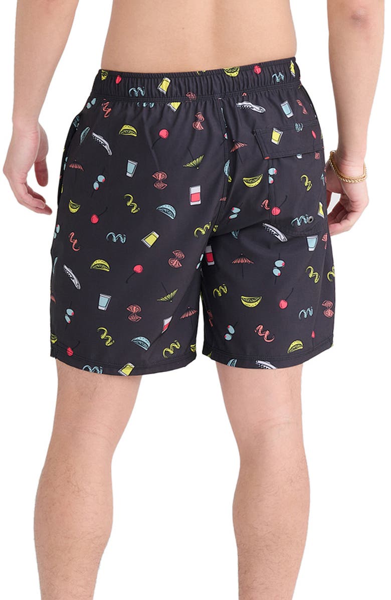 SAXX Oh Buoy 2N1 7-Inch Volley Swim Shorts, Alternate, color, 