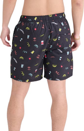 Oh Buoy 2N1 7-Inch Volley Swim Shorts