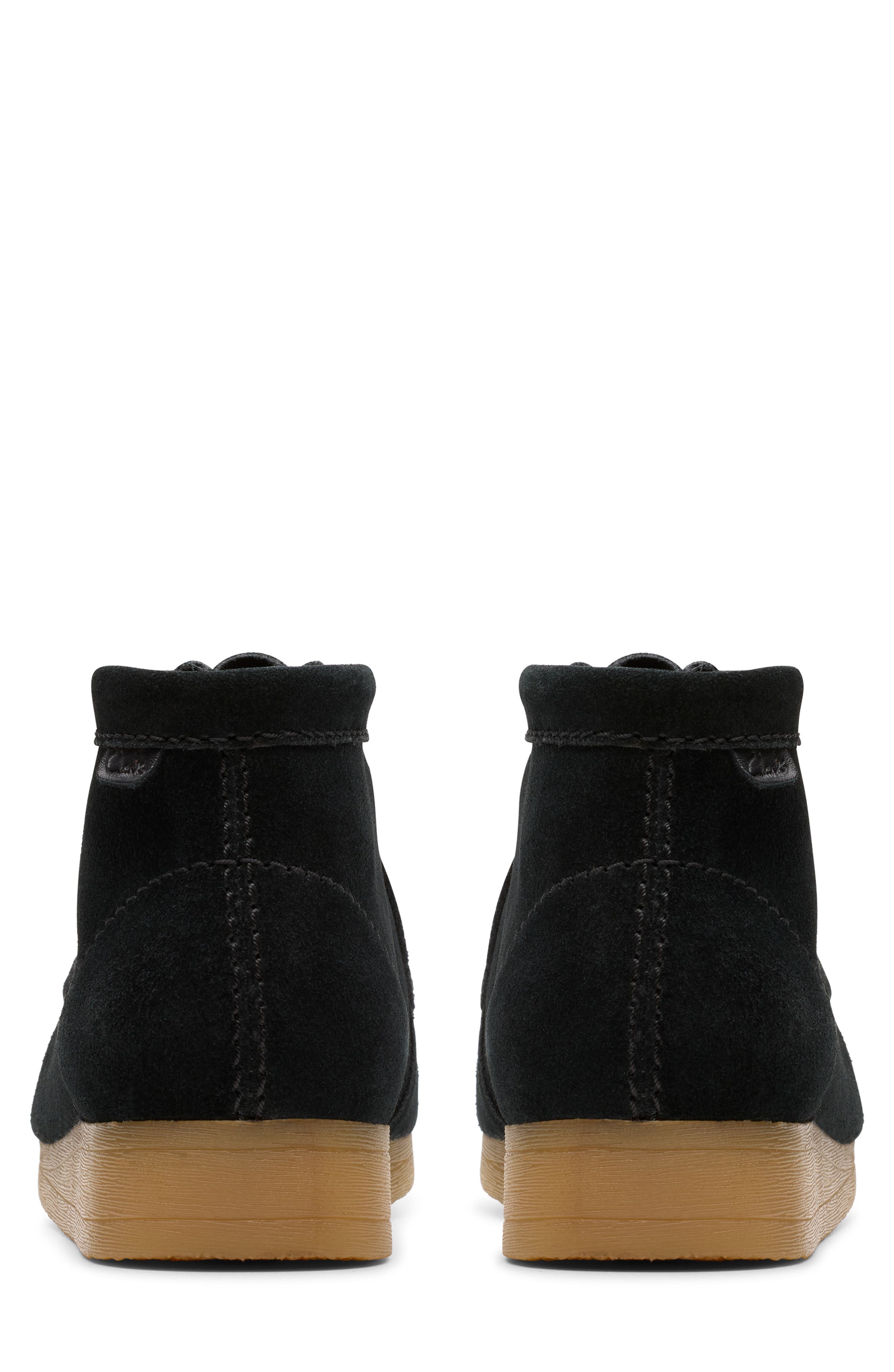 Clarks<sup>®</sup> Wallaston Chukka Boot, Alternate, color, Black Suede