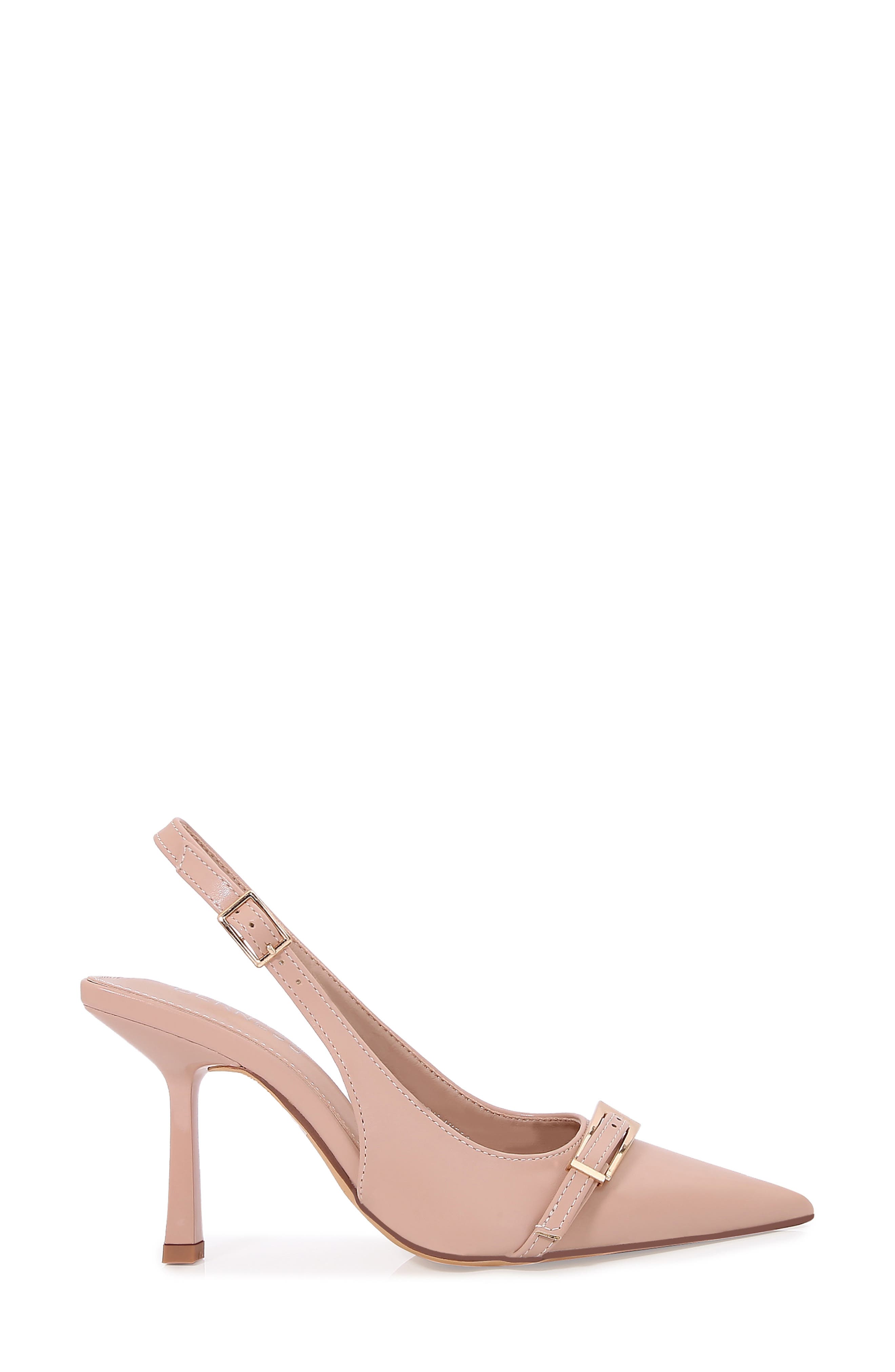 BERNESS Coraline Pointed Toe Slingback Pump, Alternate, color, Beige