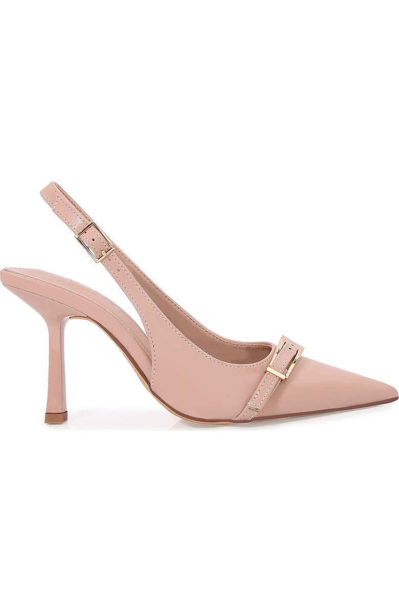 BERNESS Coraline Pointed Toe Slingback Pump, Alternate, color, Beige