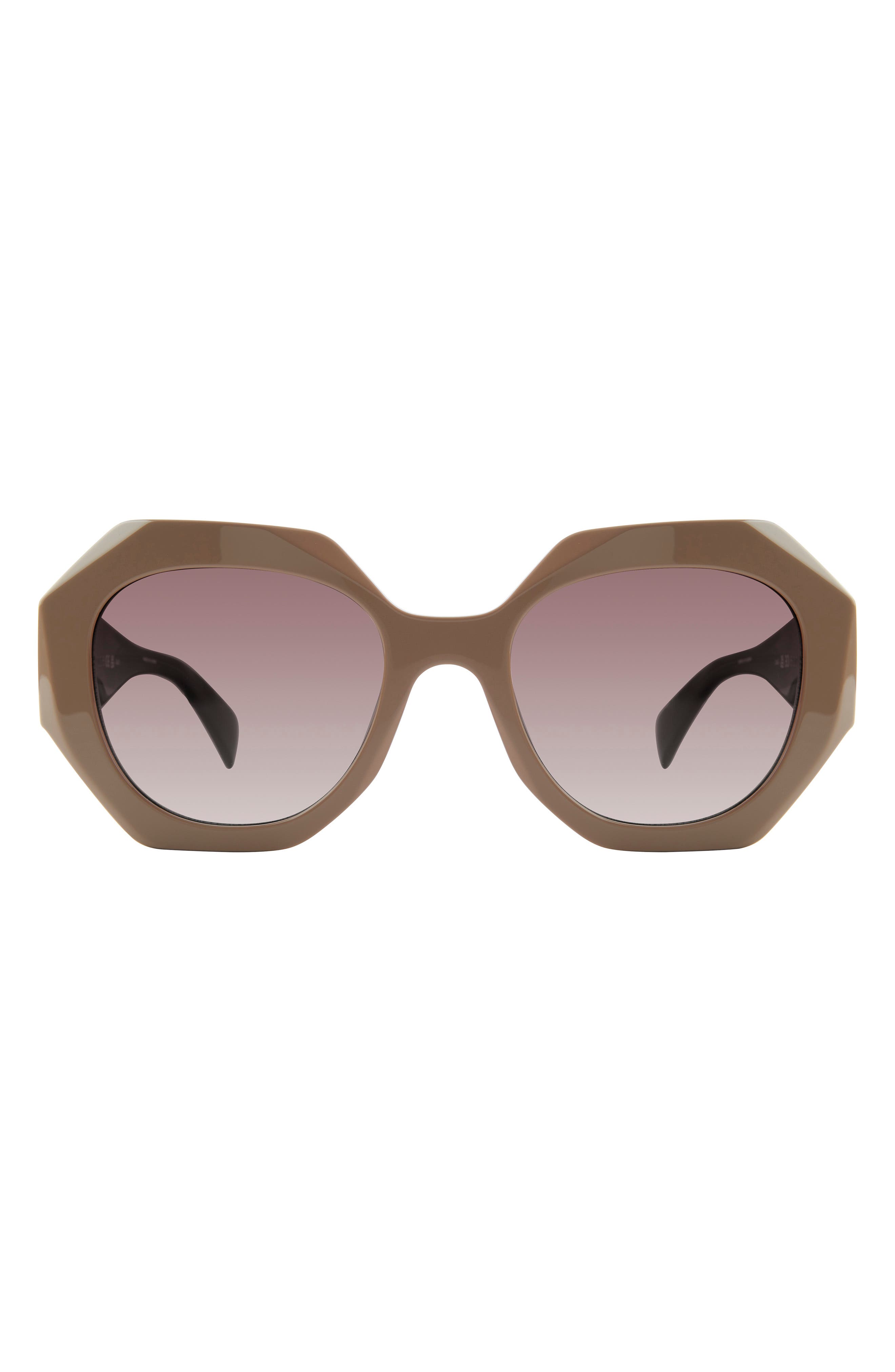 rag & bone 53mm Rectangular Sunglasses