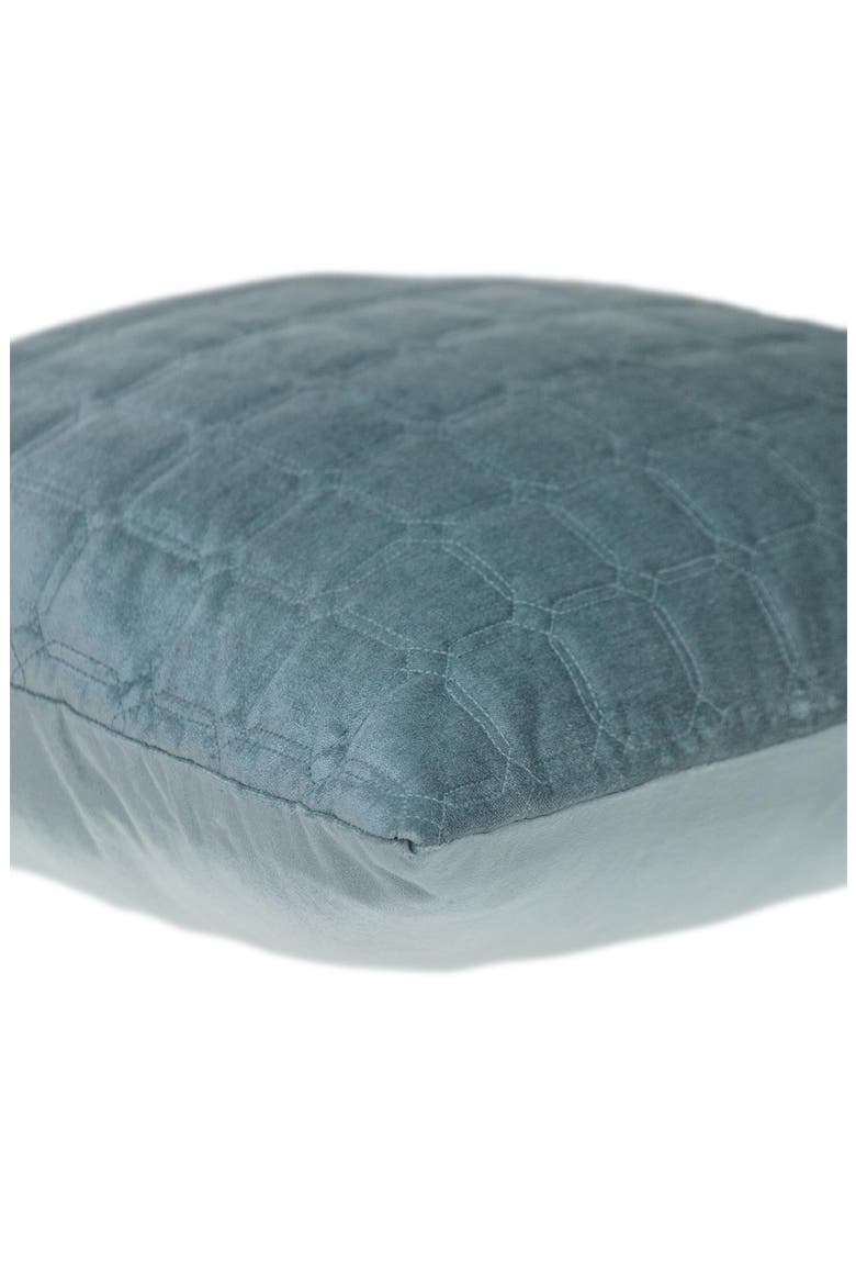 Marrisa Quilted Throw Pillow, Alternate, color, GRAY
