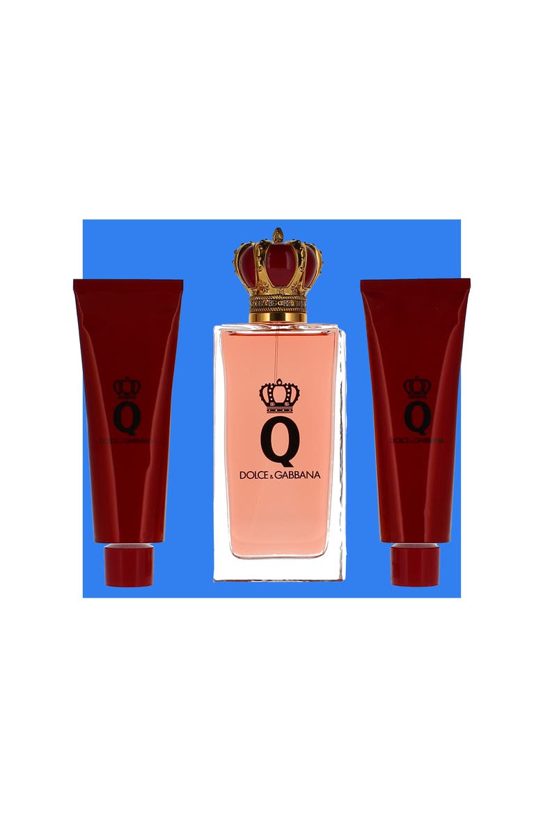 Q by Dolce&Gabbana 3-Piece Eau de Parfum Set, Main, color, NO COLOR