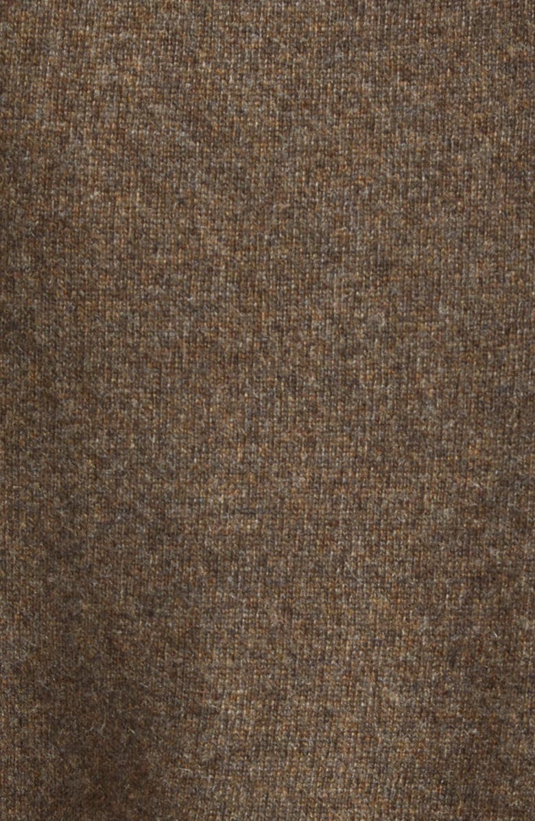 NACKIYÈ Short Sleeve Cashmere Sweater, Alternate, color, Chestnut