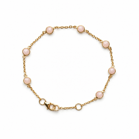 October Birthstone Bracelet Opal