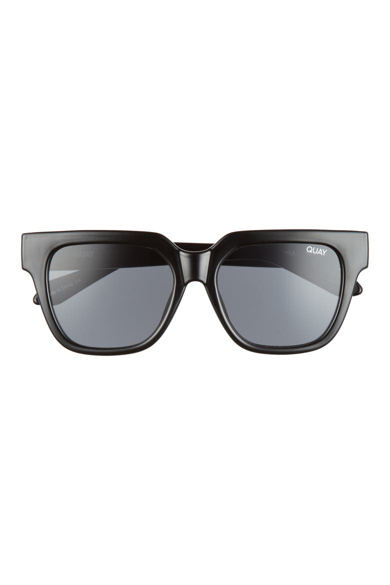 Australia PSA 45mm Square Sunglasses, Main, color, BLACK / SMOKE
