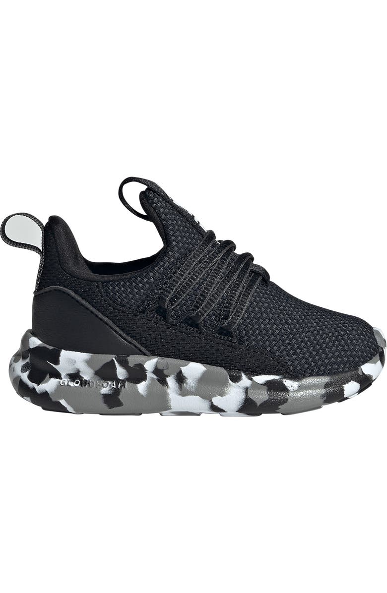adidas Kids' Lite Racer Adapt 7.0 Sneaker, Alternate, color, Core Black/ Grey Six