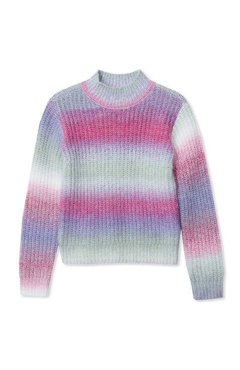 Girls Heavy Knit Sweater