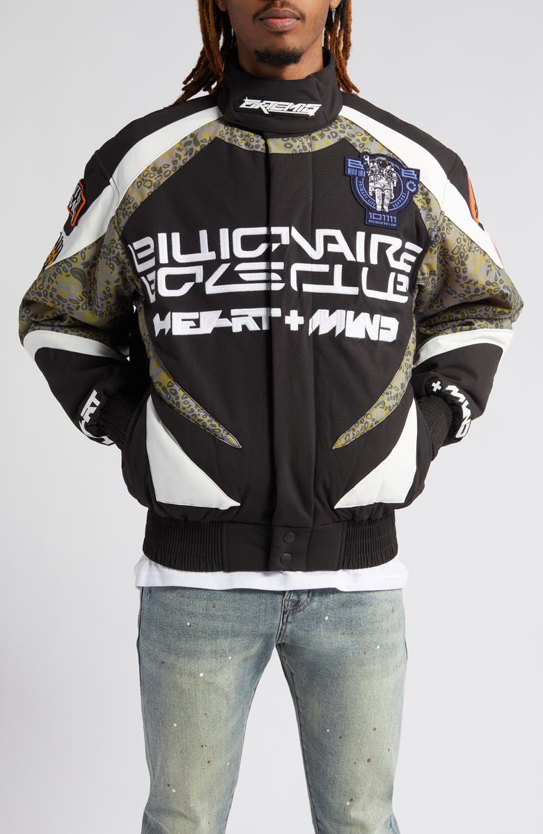 Billionaire Boys Club Space Suit Oversize Racer Jacket, Alternate, color, 