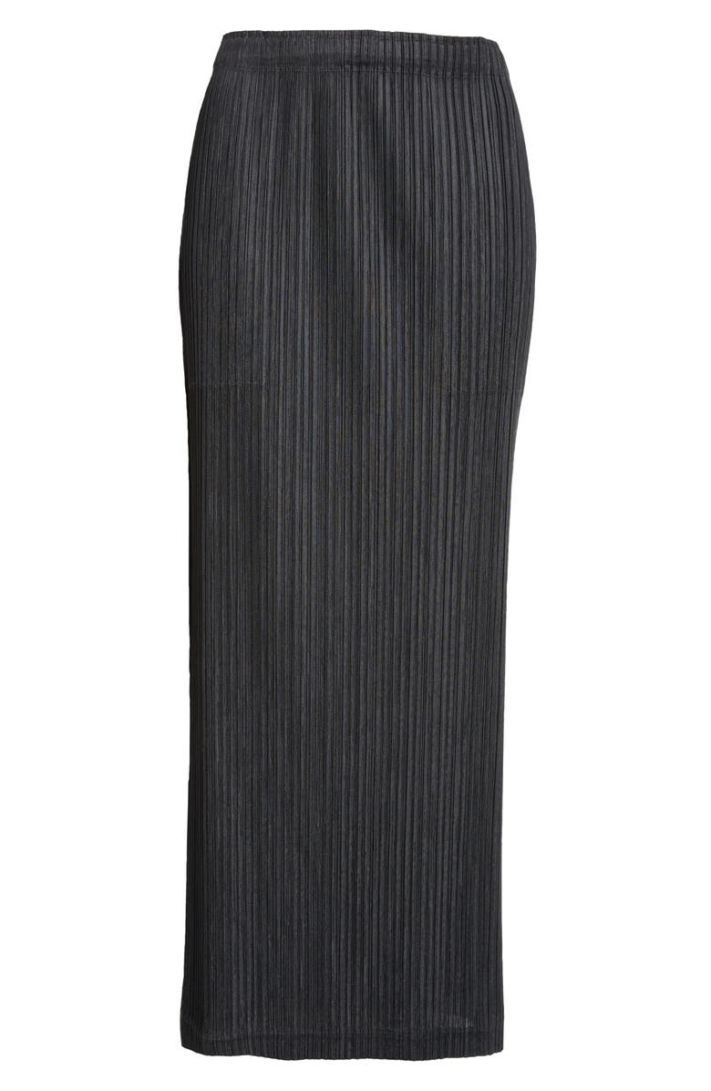 Pleats Please Issey Miyake Pleated Midi Skirt, Alternate, color,