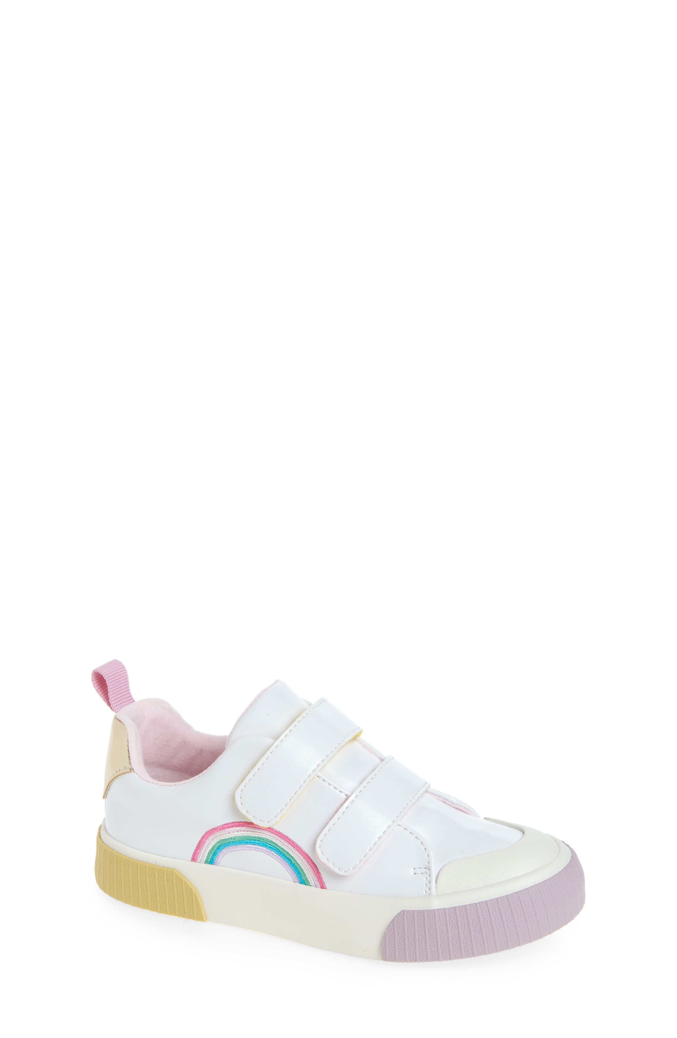 Harper Canyon Kids' Stella Rainbow Sneaker, Main, color, 