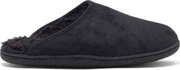 Brock Faux Fur Lined Scuff Slipper