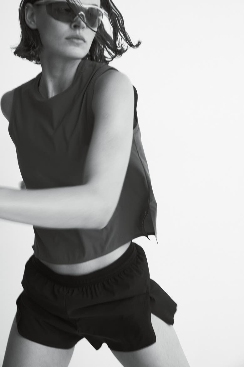 Sports Vest Top With Coolmove, Alternate, color, Smoke