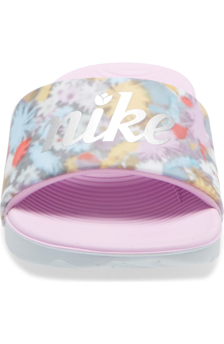 Nike Kawa Metallic Slide Sandal, Alternate, color,