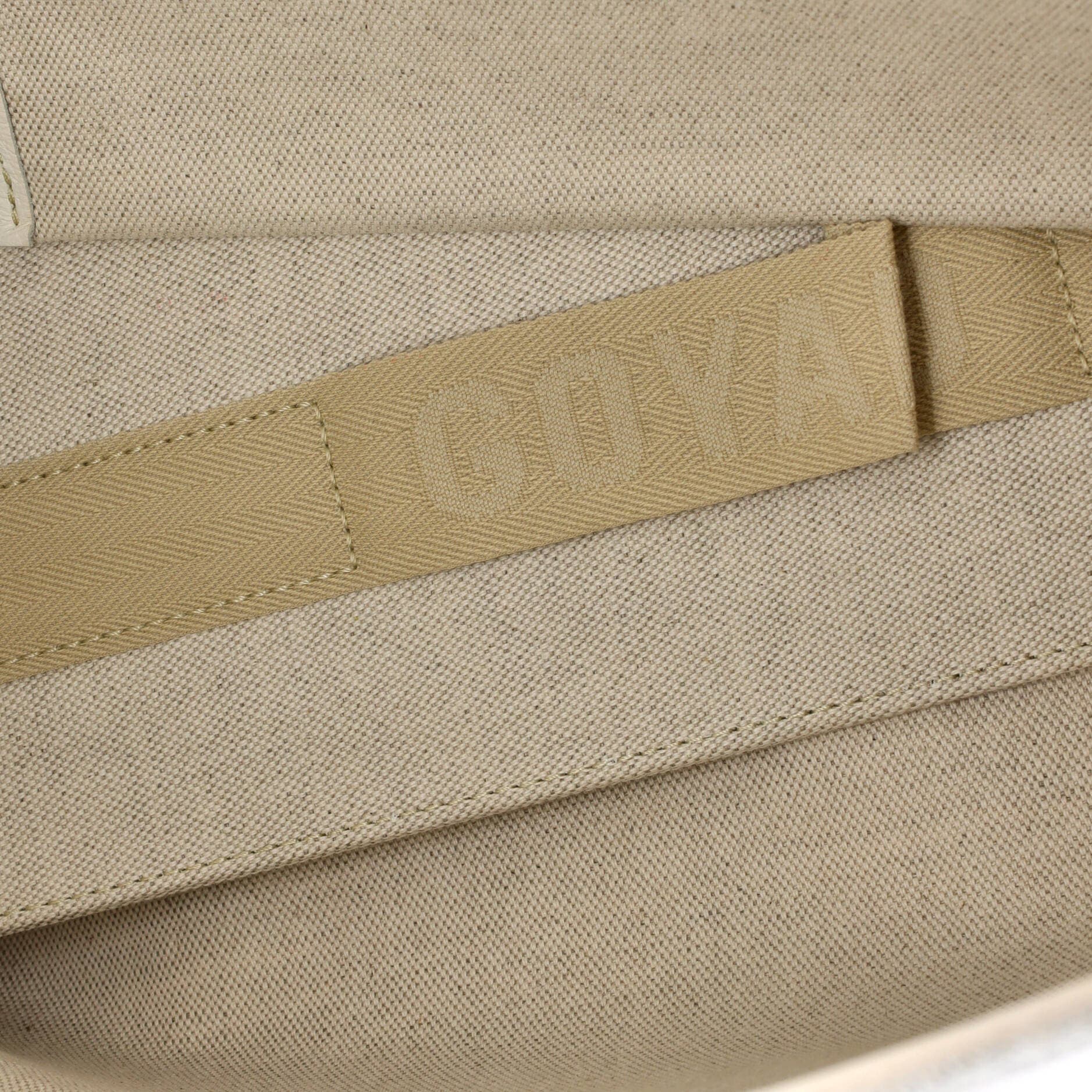 Pre-Owned Goyard Rouette Bag Coated Canvas PM, Alternate, color, White