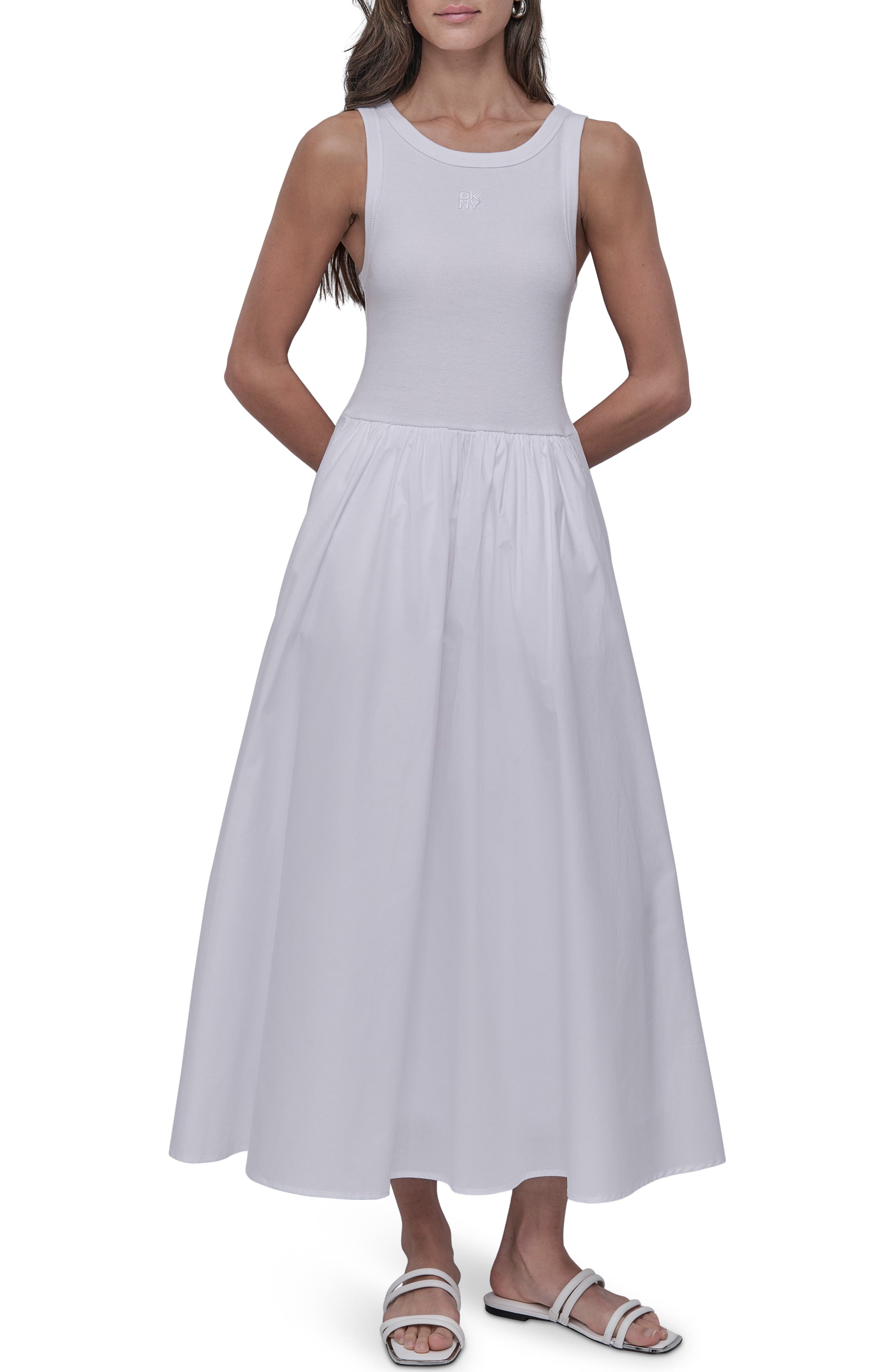 Mixed Media Maxi Dress - image 3
