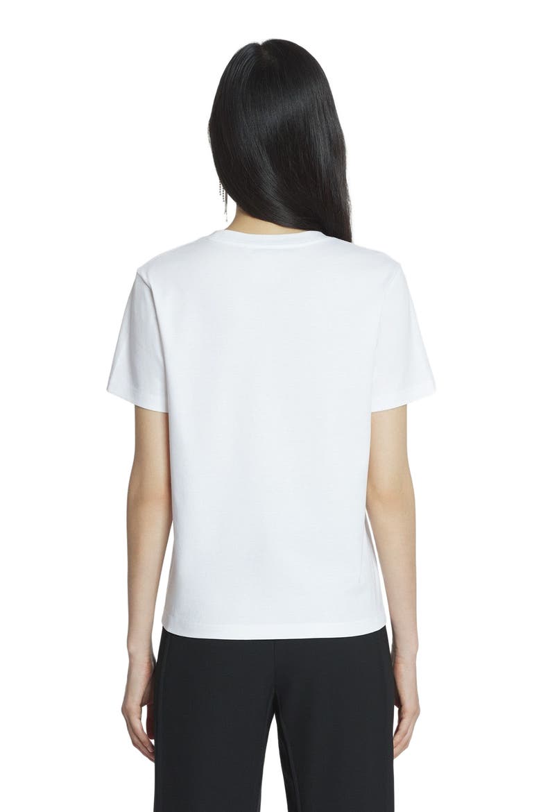Bead Embroidered T-Shirt, Alternate, color, OPTIC WHITE