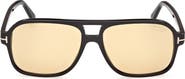 TOM FORD Madison-02 60mm Photochromic Navigator Sunglasses