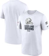 Nike Men's Nike White Cleveland Browns 2024 Salute To Service Legend Performance T-Shirt