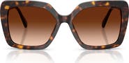 Swarovski 57mm Butterfly Sunglasses