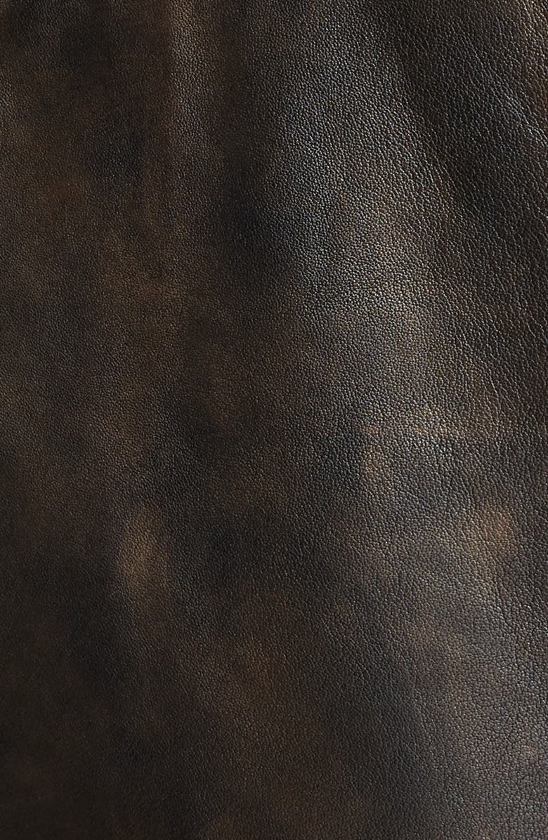 Stand Studio Icon Leather Biker Jacket, Alternate, color,