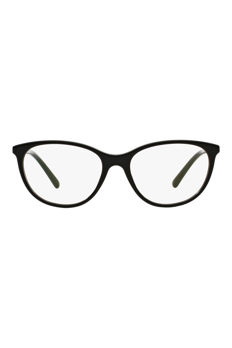52mm Square Optical Glasses, Main, color, BLACK