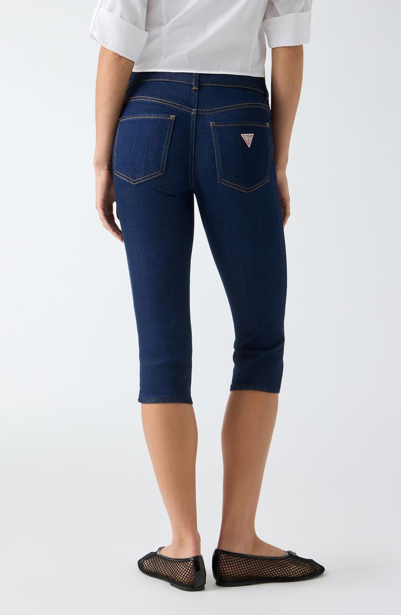 GUESS Lily Denim Capris, Alternate, color, Rinsed Wash