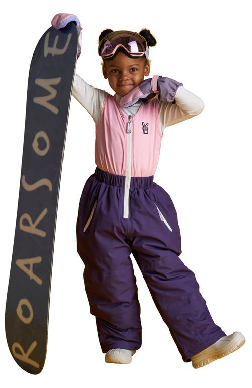 Roarsome Hop The Bunny Ski Pants In Purple