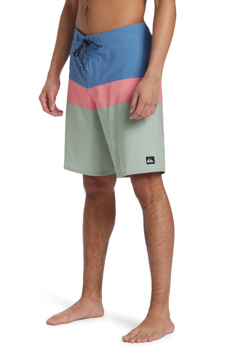 Quiksilver Surfsilk Panel 20 Board Shorts, Alternate, color, Strawberry Print 4