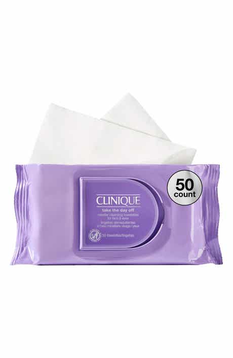 Clinique Take The Day Off Micellar Cleansing Makeup Remover Wipes for Face & Eyes