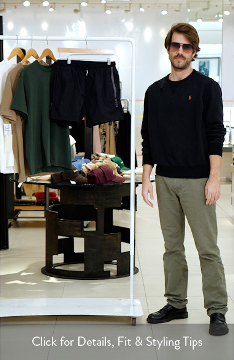 Ole Straight Leg Nylon Swim Trunks, sales video thumbnail