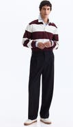 H&M Relaxed Fit Wool-blend Tailored Trousers