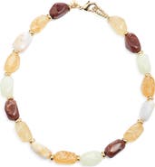 Nordstrom Organic Faceted Bead Necklace