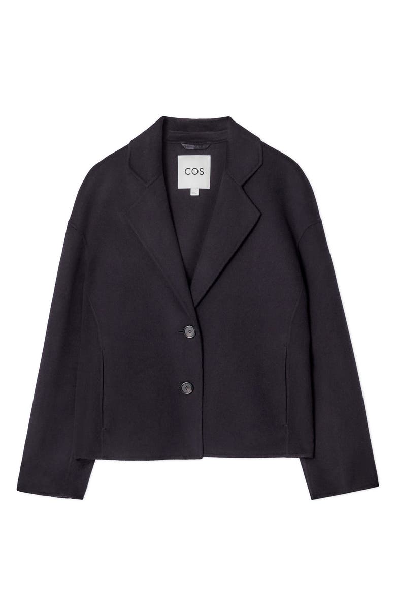 COS Tailored Wool Blend Jacket, Alternate, color, 