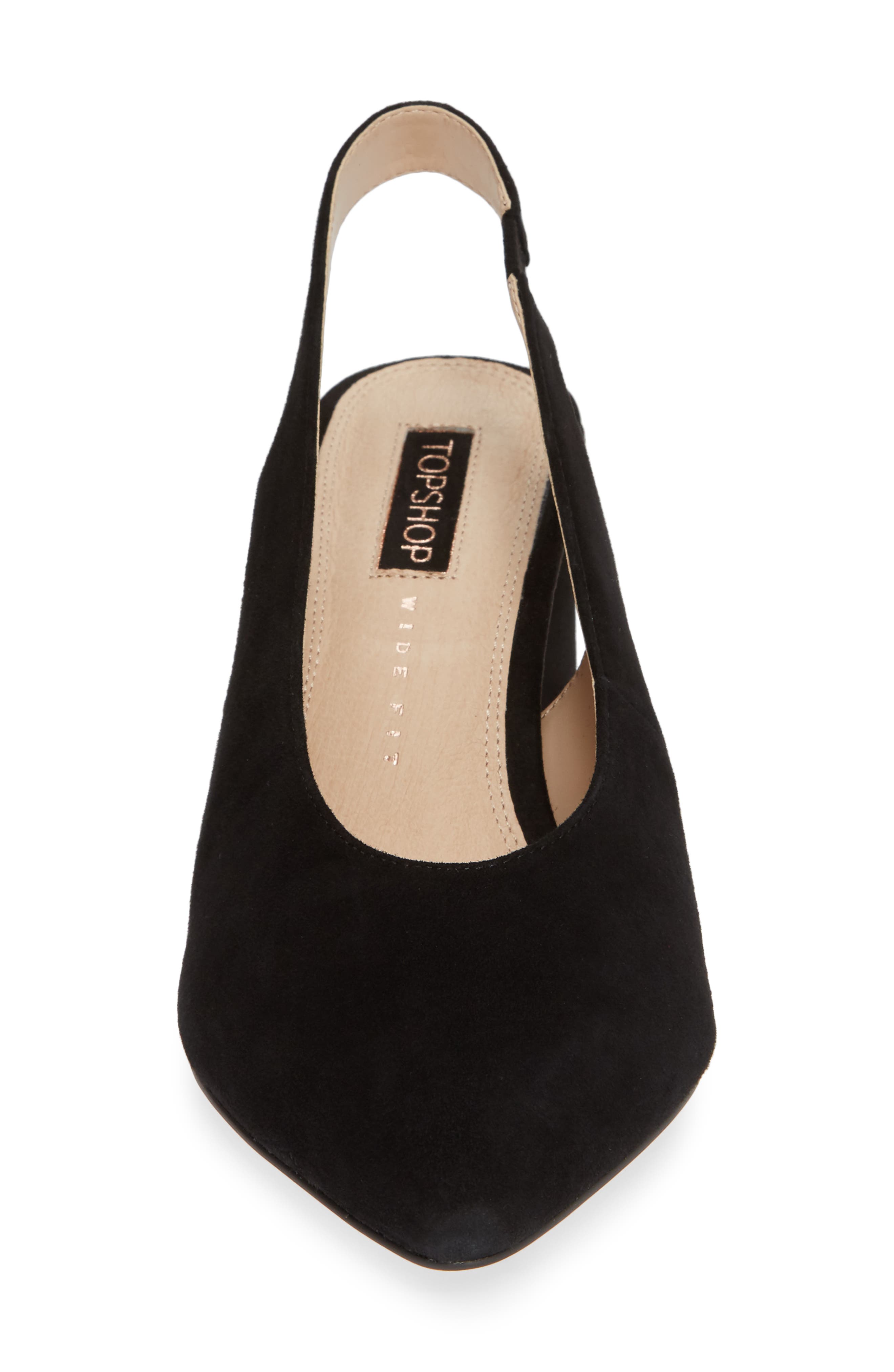 Gainor Slingback Pump, Alternate, color, BLACK