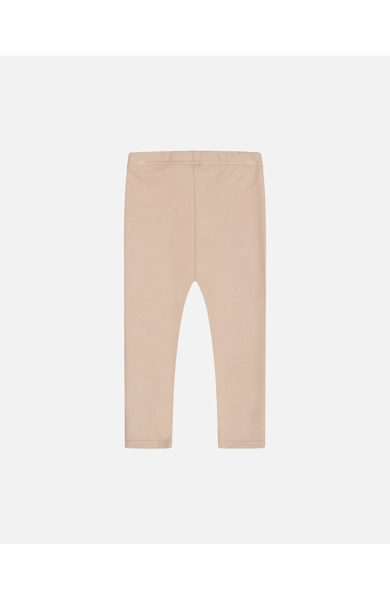 Deux par Deux Little Girl's Super Soft Rib Leggings Medium Beige, Alternate, color, 