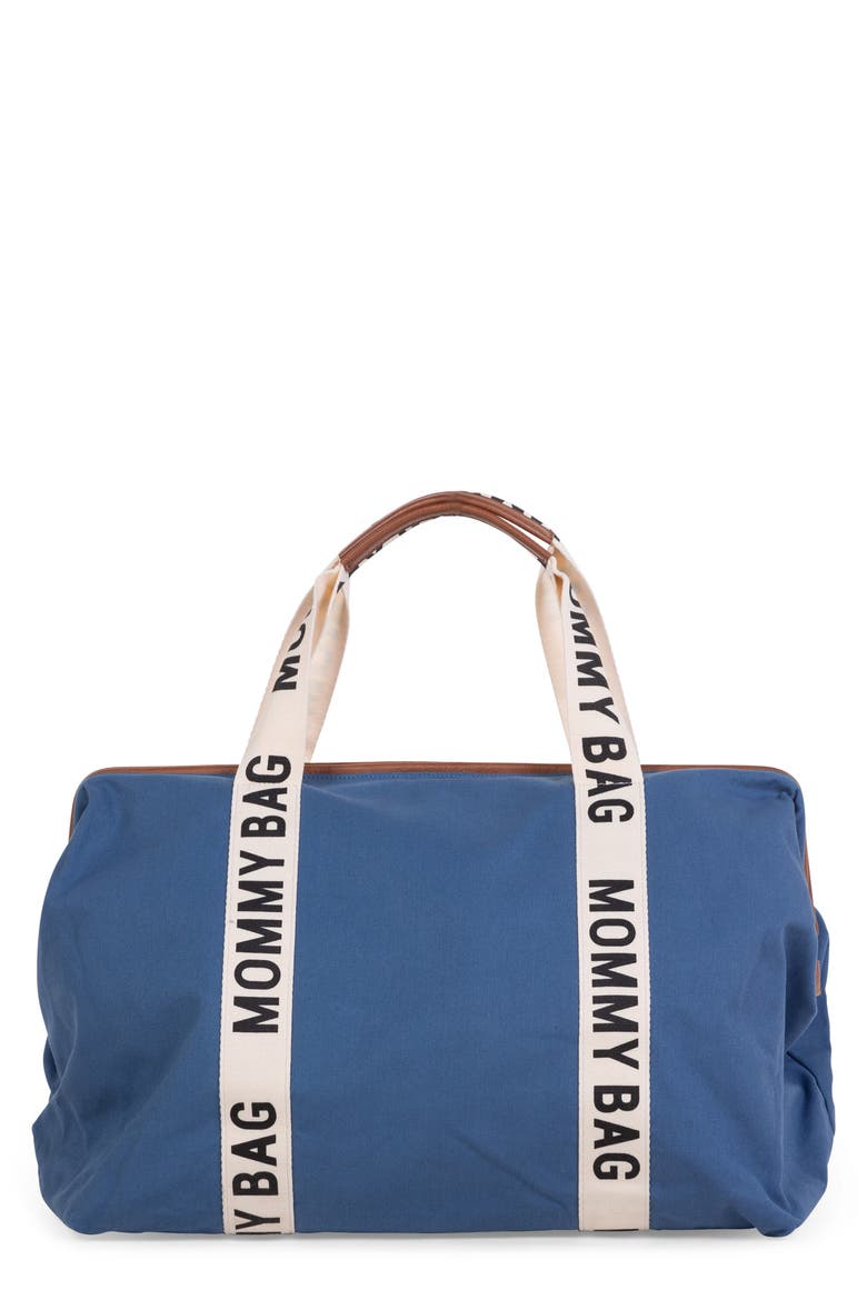 Mommy Signature Diaper Bag, Main, color, INDIGO