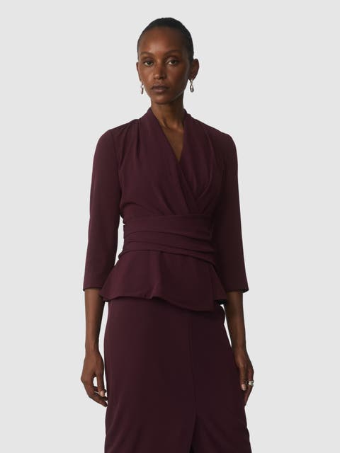 Clever Crepe Belleville Blouse
