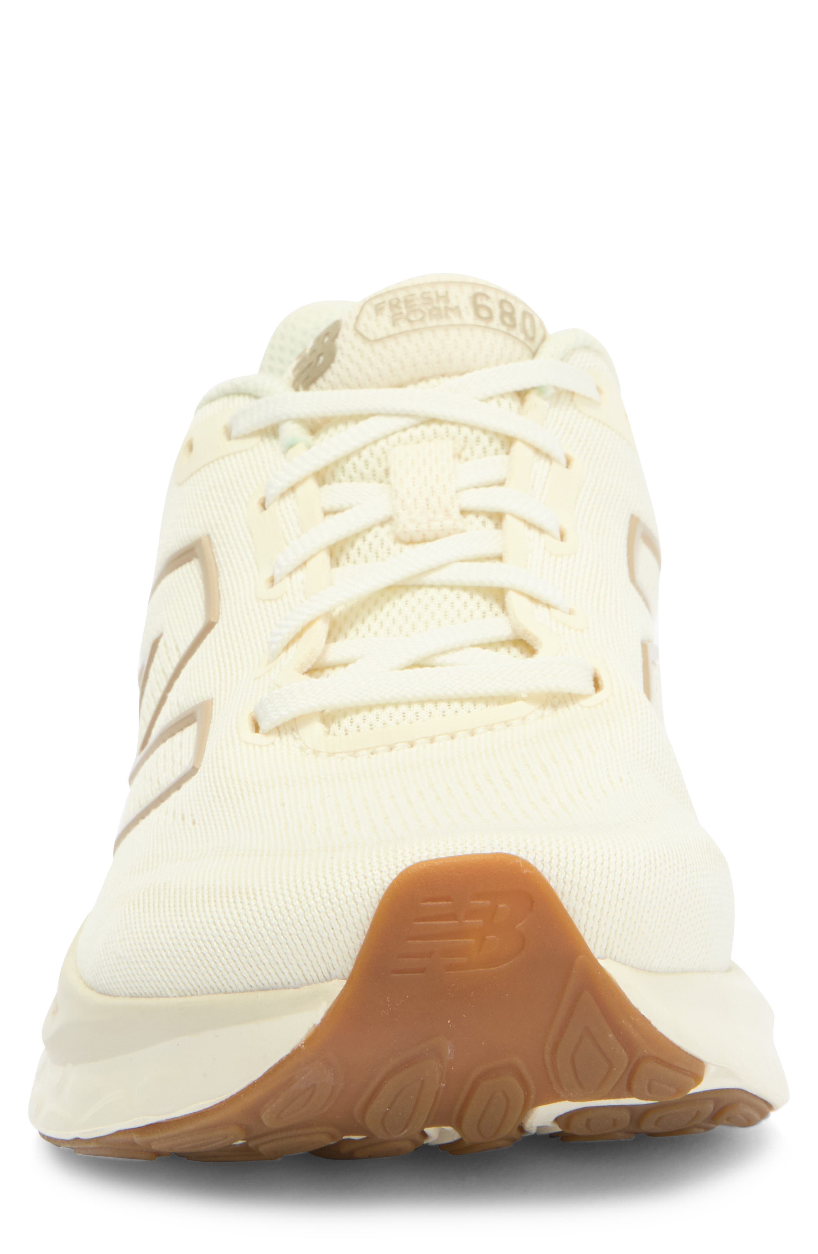 New Balance 680 Running Shoe, Alternate, color, Angora/ Linen